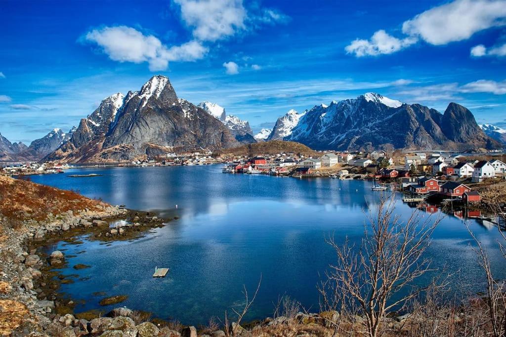 Reine Retro Villa - Cozy Villa With A Fantastic View Екстериор снимка